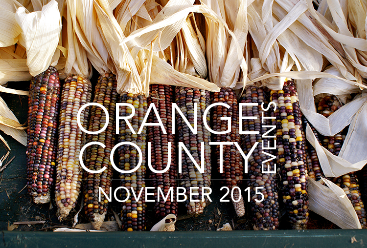 Events In Orange County November 2015
