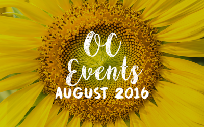 Events In Orange County August 2016