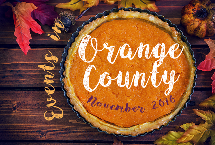 Events In Orange County November 2016