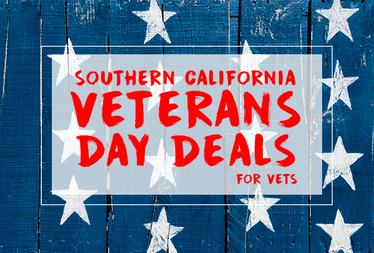Southern California Veterans Day Deals 2016